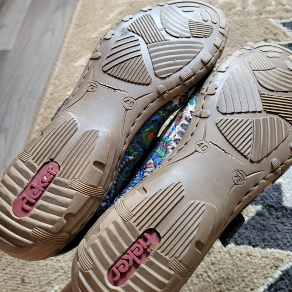 Rieker Multicolor Leather Maryjane Shoes - Picture 6 of 6